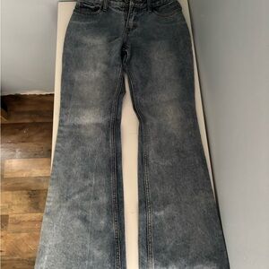 Brandy Melville Blue Flare Women's Jeans